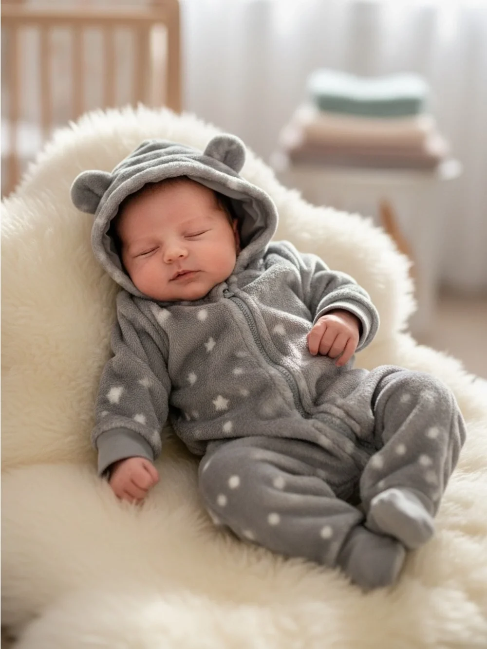 Cat & Jack 0-3 Months Fleece Onesie